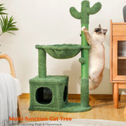 cactus cat tree condo, view 3 - MRSLM
