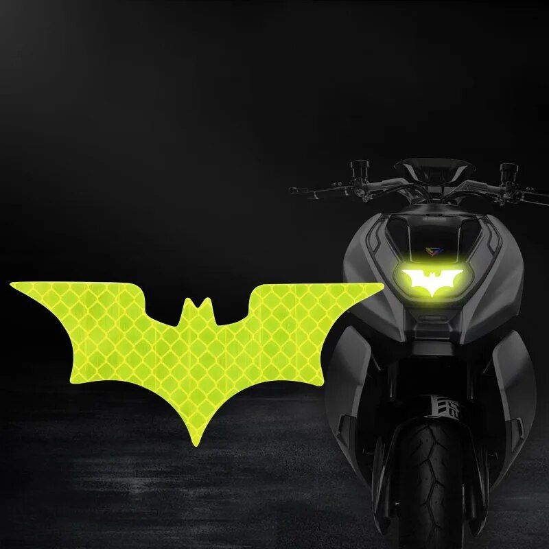 bat shape reflective stickers, view 7 - MRSLM