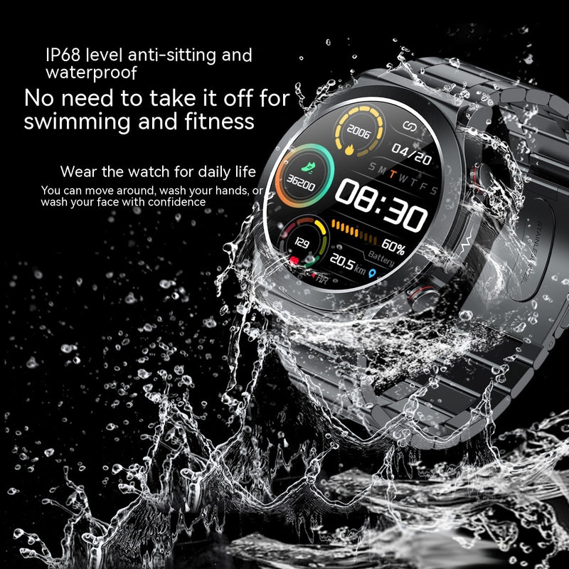Electric chart pulse smart watch - MRSLM