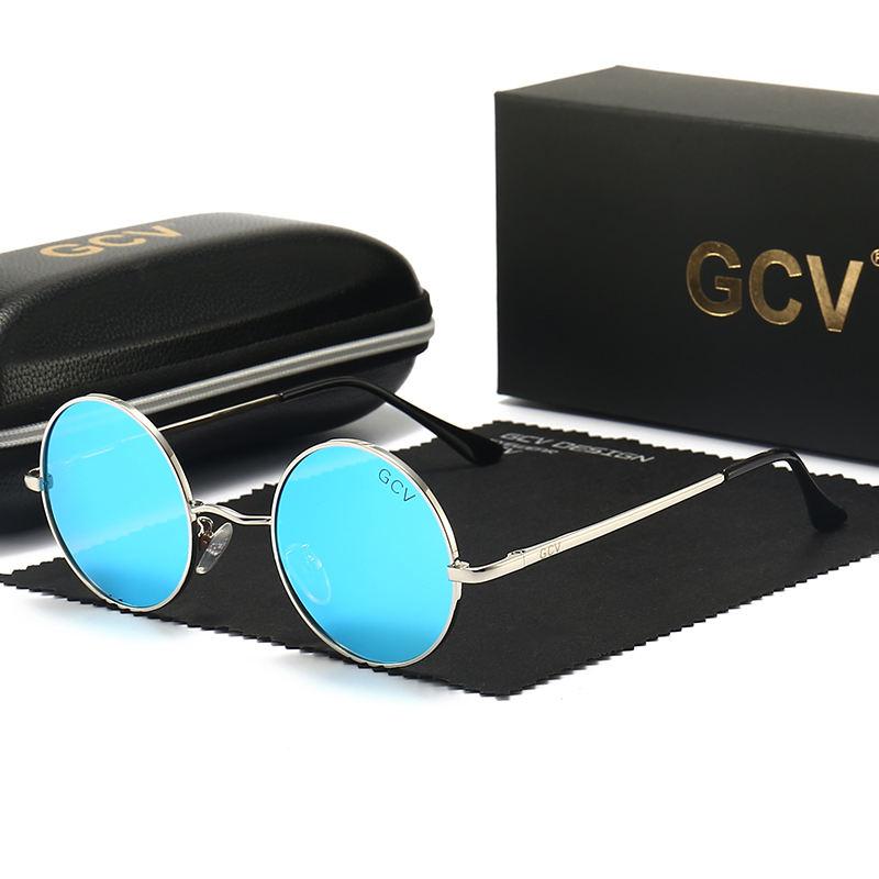 steampunk round polarized sunglasses, view 2 - MRSLM