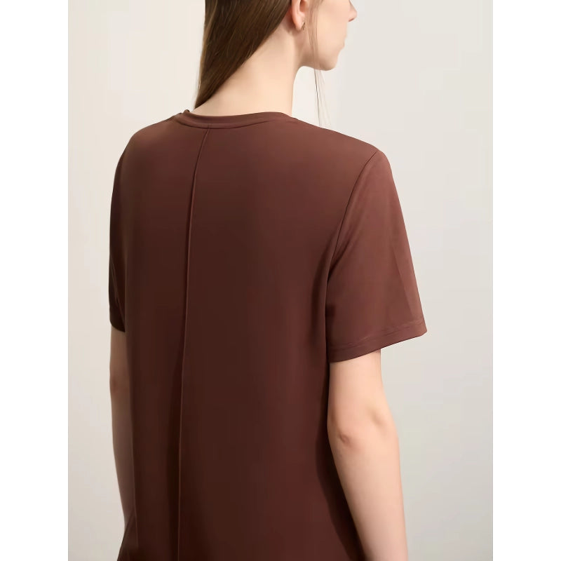 v-neck short sleeve t-shirt, view 10 - MRSLM