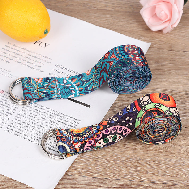 D-ring yoga strap, view 4 - MRSLM