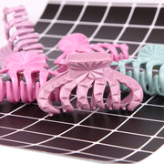 large 9cm resin candy color hair clip, view 8 - MRSLM