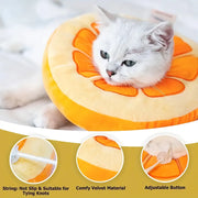fruit-shaped pet elizabethan collar, view 6 - MRSLM