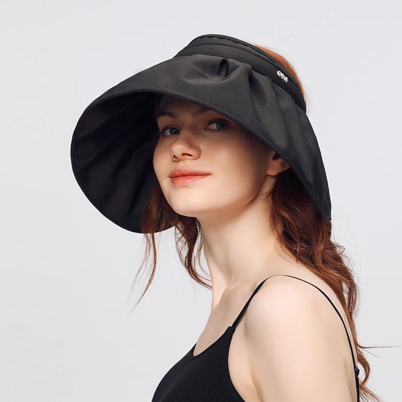 Wide brim foldable sun hat, view 6 - MRSLM