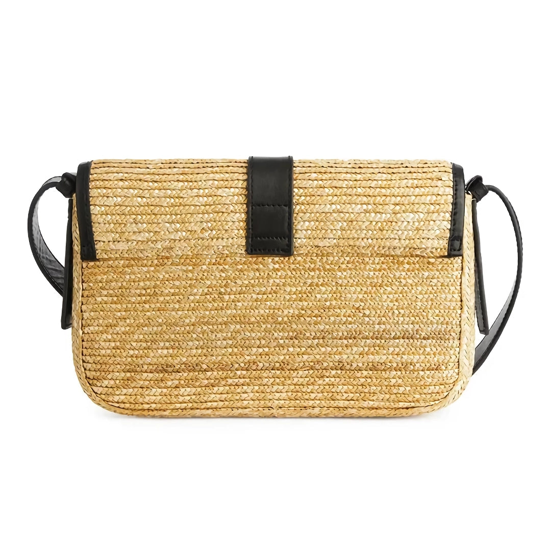 Vintage Woven Straw Bag