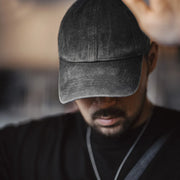 vintage frayed baseball cap - MRSLM