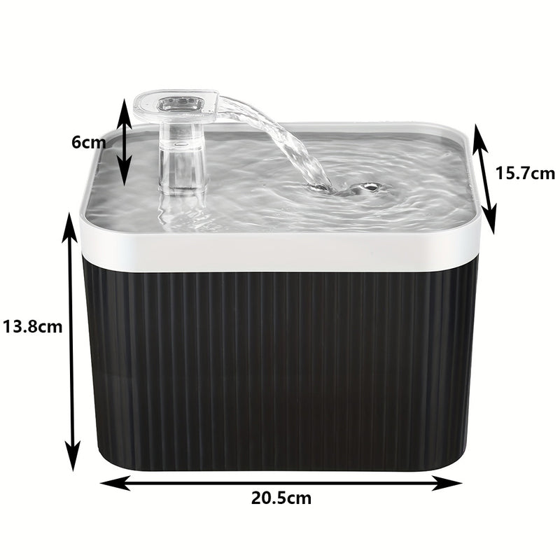 2.5l automatic cat water fountain, view 3 - MRSLM