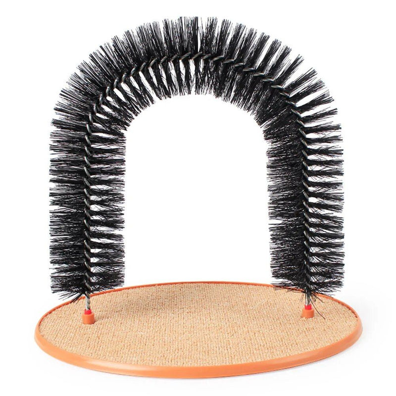 cat massage arch brush, view 2 - MRSLM