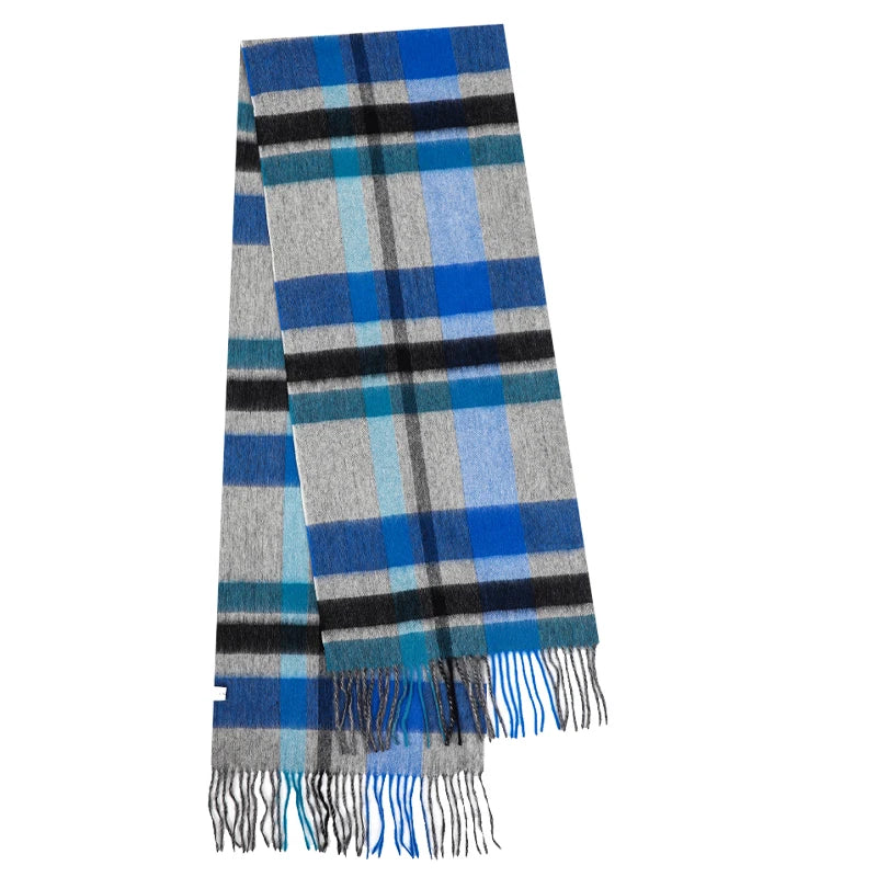 classic plaid unisex scarf, view 8 - MRSLM