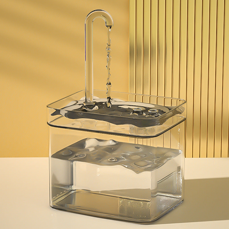 automatic cat water fountain, view 3 - MRSLM