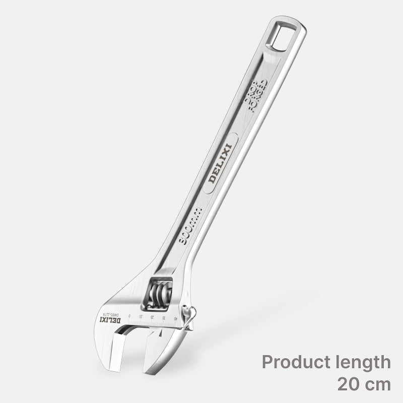 adjustable chrome vanadium steel wrench, view 7 - MRSLM