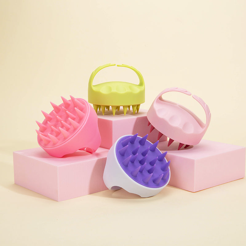 silicone scalp massage brush, view 8 - MRSLM