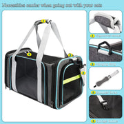 Breathable small pet carrier, view 4 - MRSLM