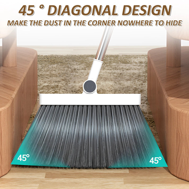 adjustable broom and dustpan set, view 4 - MRSLM