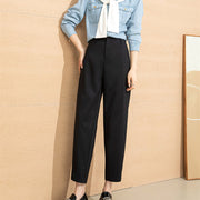 high waist draped suit pants - MRSLM