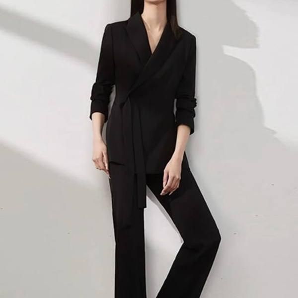 vintage office lady suit, view 3 - MRSLM