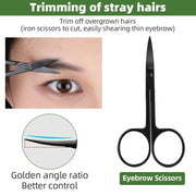 professional eyebrow trimmer set, view 5 - MRSLM