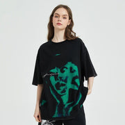 oversized hip hop t-shirt, view 6 - MRSLM