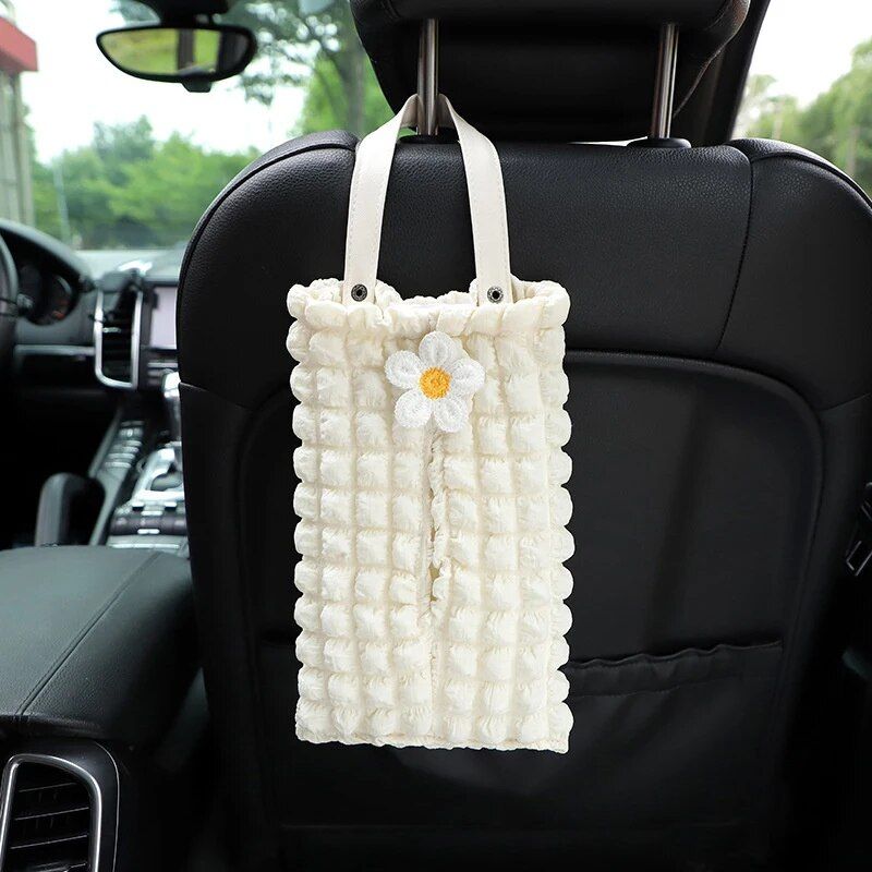 Cute Cartoon Bear Car Tissue Holder