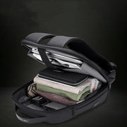 men's lightweight thin business backpack, view 4 - MRSLM