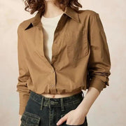 two-piece look office blouse - MRSLM
