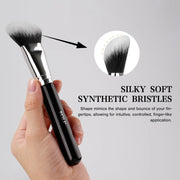 professional bevel foundation brush, view 5 - MRSLM