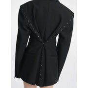 fashion womens camouflage blazer, view 7 - MRSLM