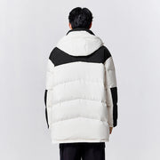 Men's hooded down jacket, view 7 - MRSLM