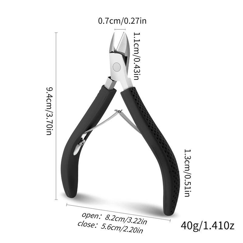 stainless steel cuticle scissors, view 7 - MRSLM
