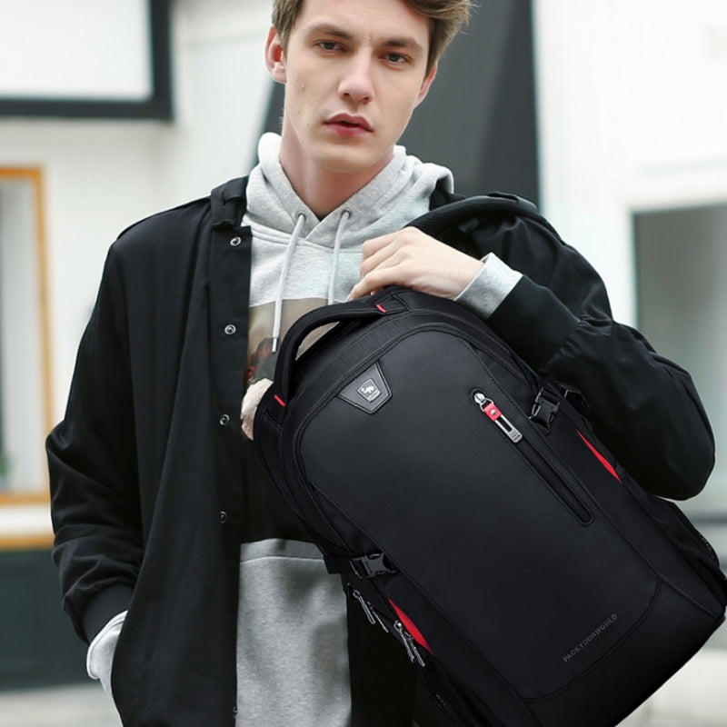 waterproof 29L laptop backpack, view 7 - MRSLM