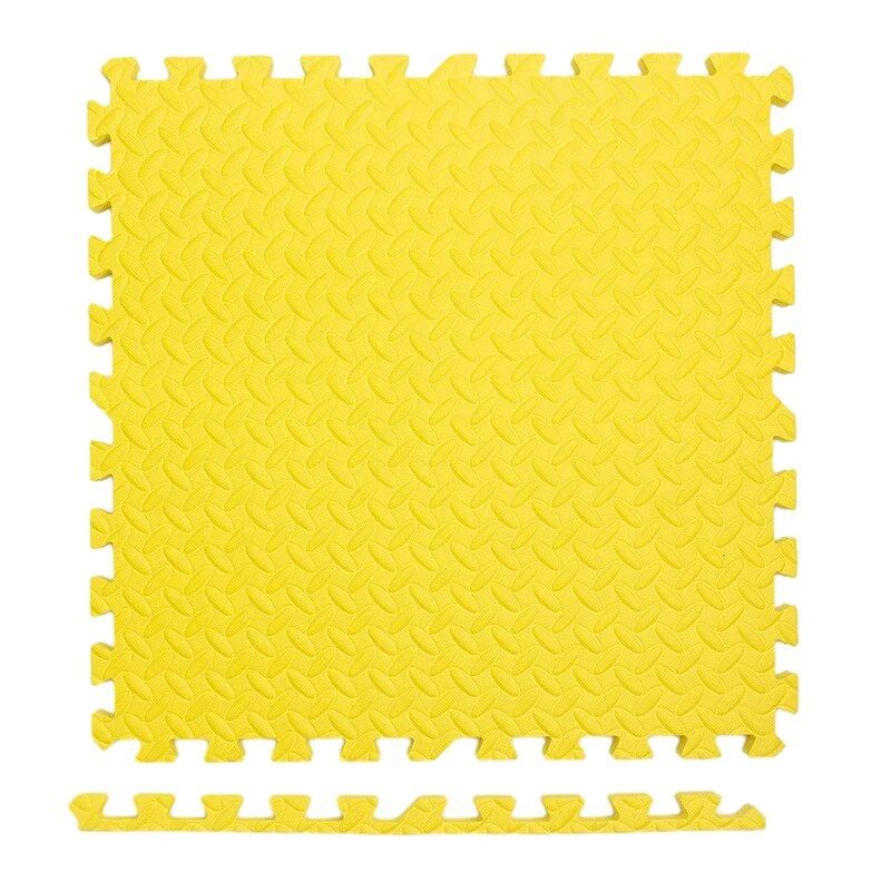 leaf pattern gym mat set, view 10 - MRSLM