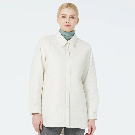 quilted zip-front jacket, view 2 - MRSLM