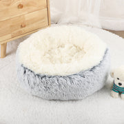 cozy plush pet bed, view 4 - MRSLM