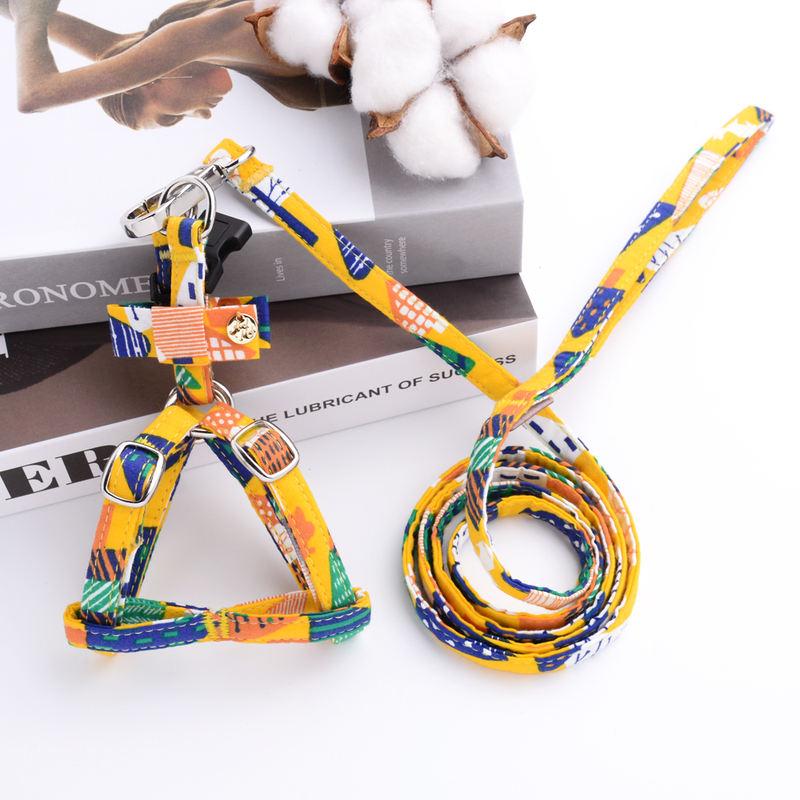 handmade cotton pet leash, view 2 - MRSLM
