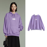 winter plush hoodie for women, view 3 - MRSLM