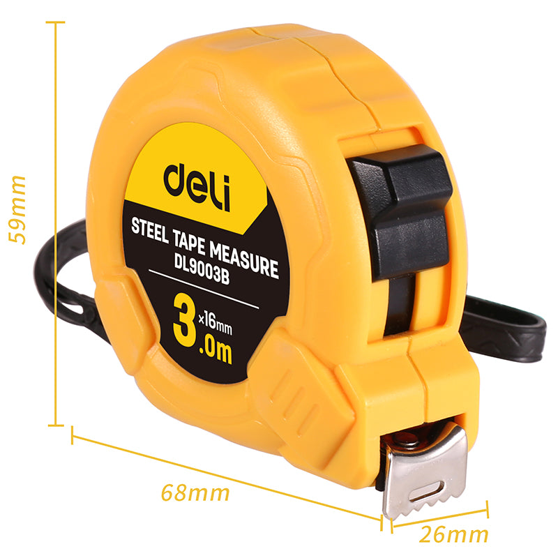precision tape measure with ABS case, view 2 - MRSLM
