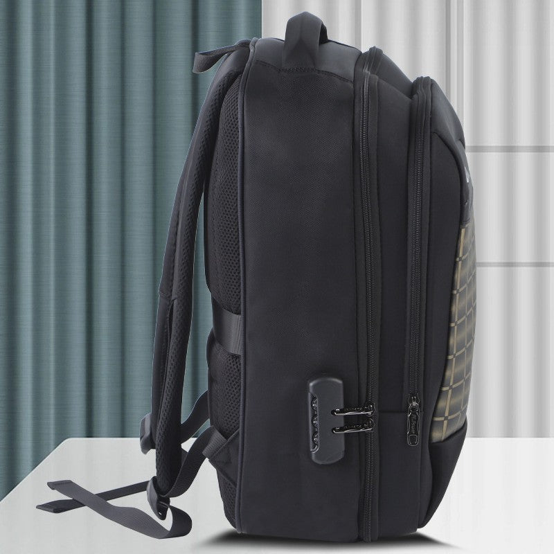 business anti-theft backpack, view 3 - MRSLM