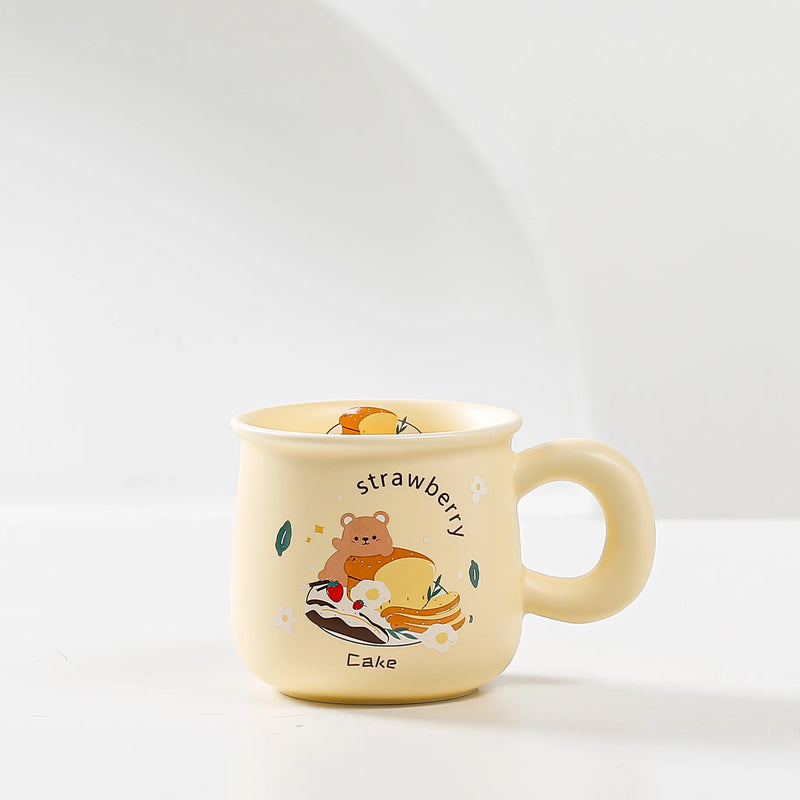 cute bear ceramic mug, view 2 - MRSLM