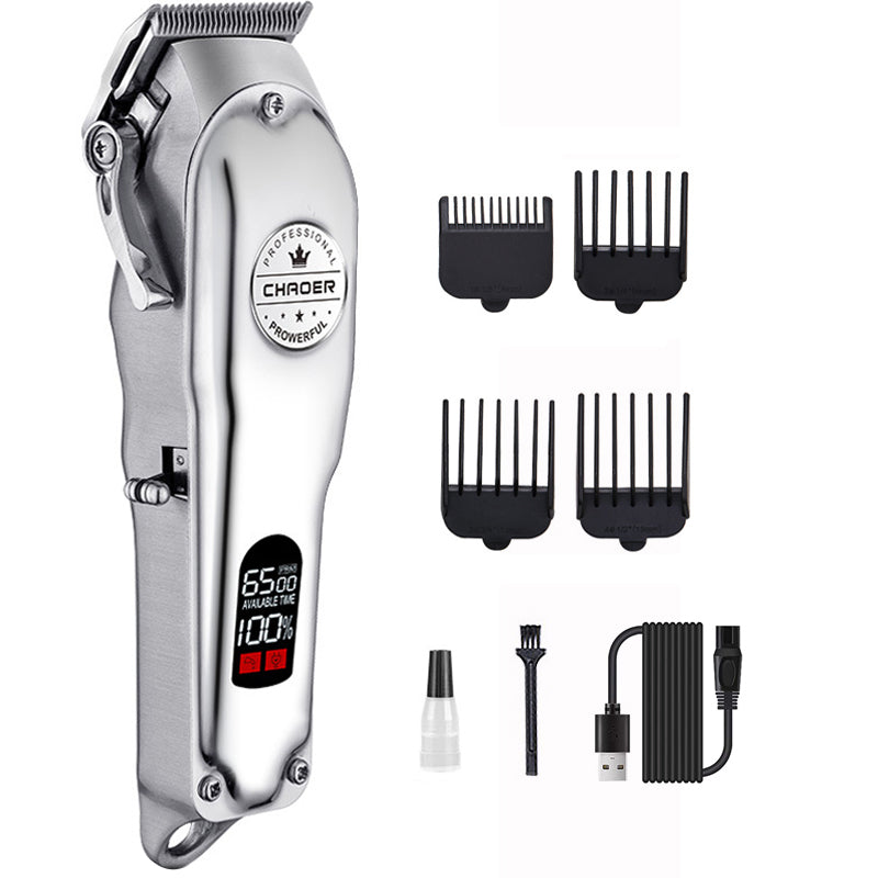 rechargeable pet hair trimmer, view 2 - MRSLM