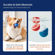 smart interactive dog toy ball, view 5 - MRSLM
