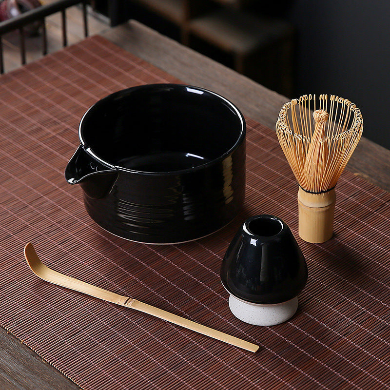 japanese ceramic matcha tool set, view 12 - MRSLM