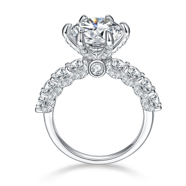 Fashion Personality Clarity Moissanite Ring