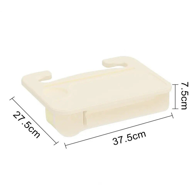 car steering wheel tray and seat gap organizer, view 3 - MRSLM