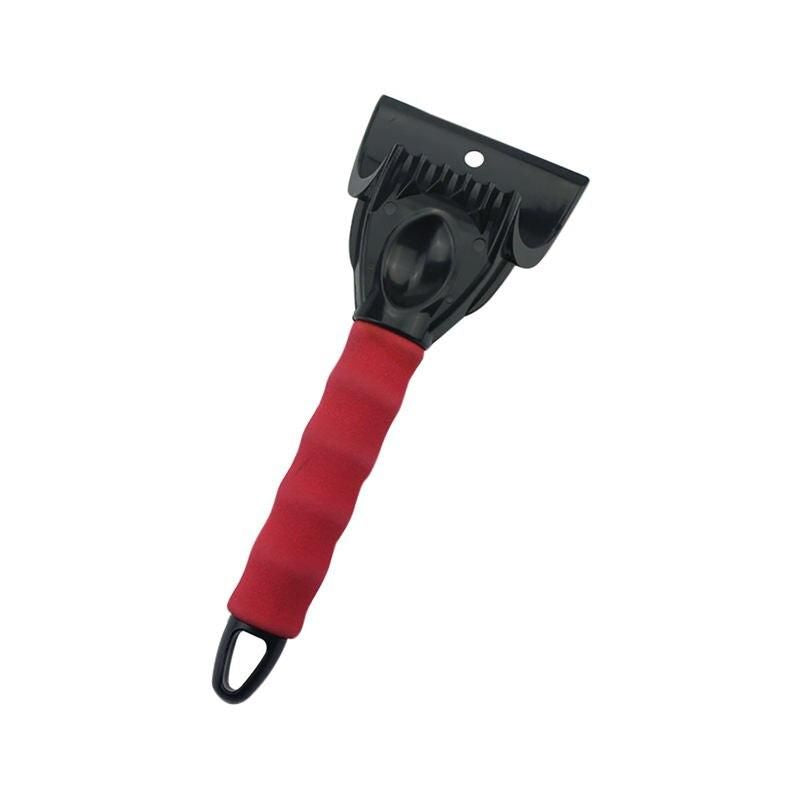 ice scraper with snow brush, view 4 - MRSLM