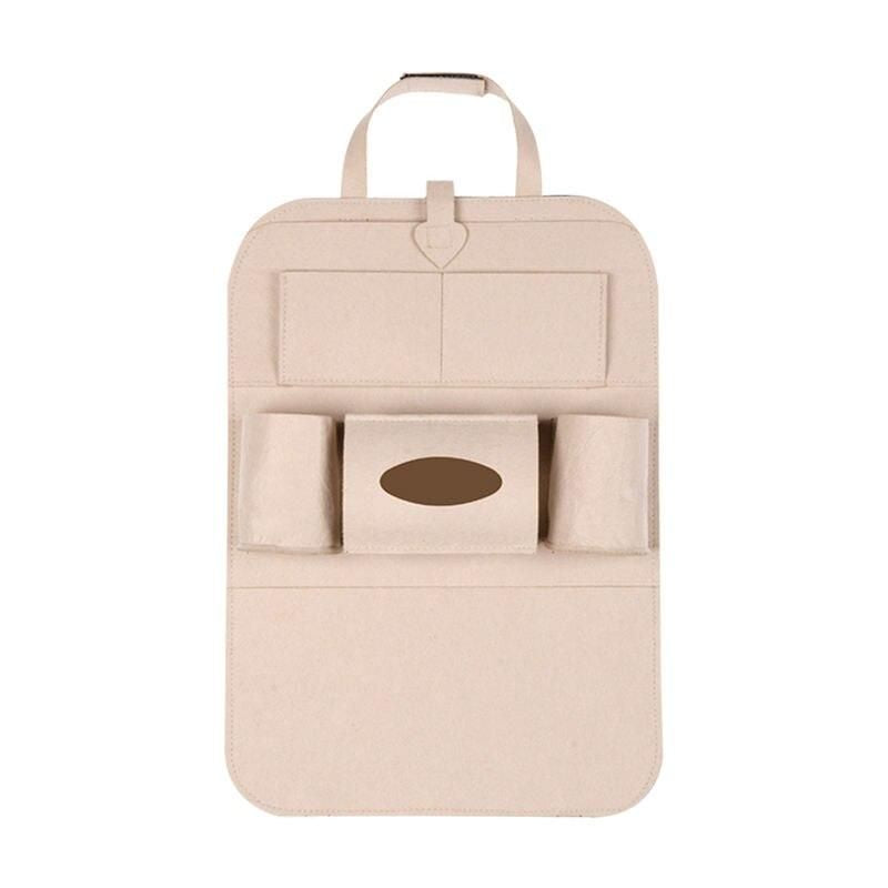 6-pocket car back seat organizer, view 10 - MRSLM