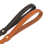 adjustable genuine leather dog leash, view 7 - MRSLM
