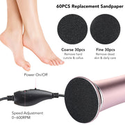 electric foot file, view 3 - MRSLM