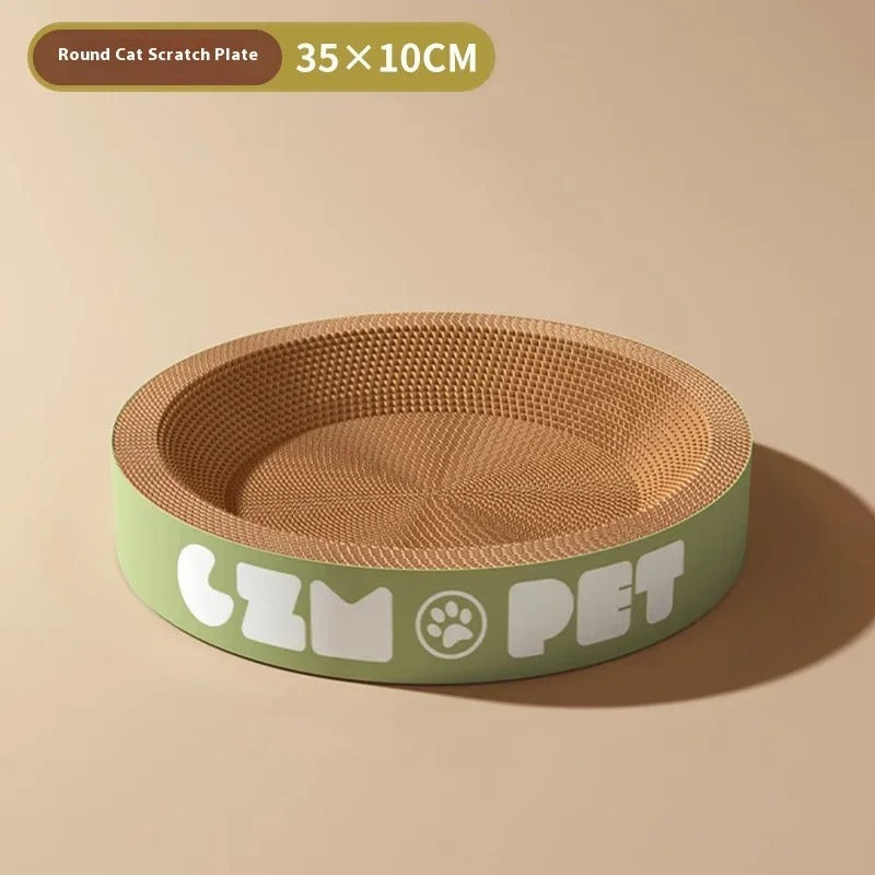 cat scratching bowl, view 3 - MRSLM