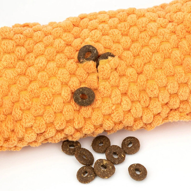 plush snail snuffle toy for dogs, view 10 - MRSLM